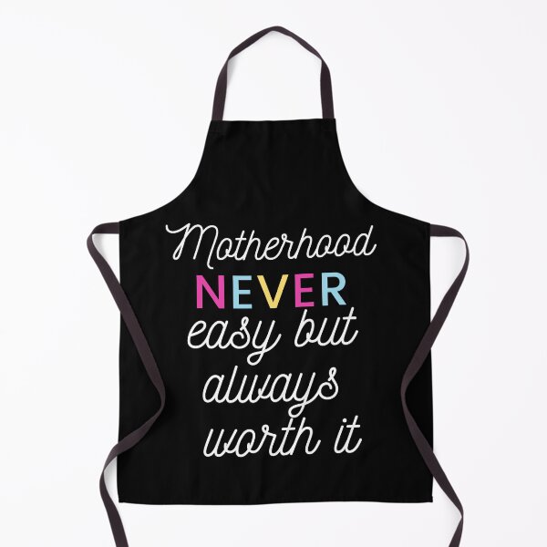 Item preview, Motherhood never easy but always worth it designed and sold by Sam Artist.
