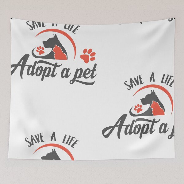 Item preview, save a life adopt a pet designed and sold by JaMatt1983.