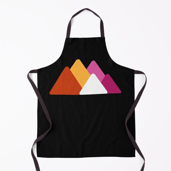 Item preview, Triangle Gay Mountains. Lesbian Pride designed and sold by Subtle Pride Shop.