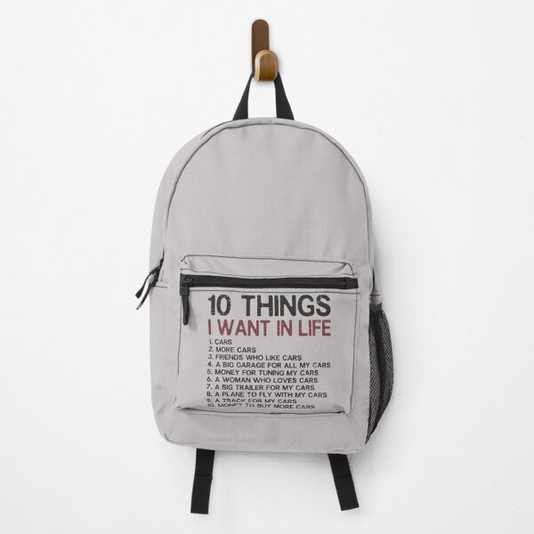 Item preview, 10 things I want in life cars more cars funny car lover gift  designed and sold by alenaz.