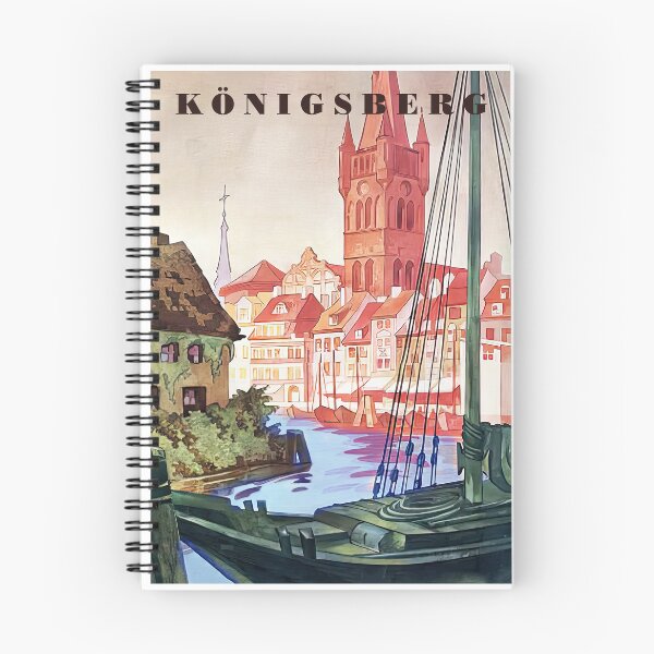 Item preview, Konigsberg/Königsberg, Prussia, Germany, 1937 - Retro vintage travel poster designed and sold by GreekTavern1979.