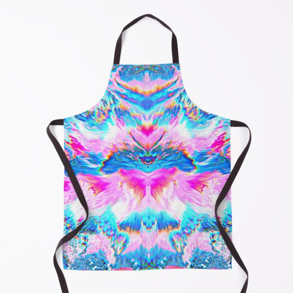 Item preview, pink and blue abstract marble moth designed and sold by Zevy-Darling.