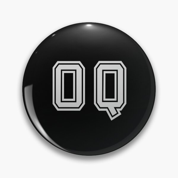 Item preview, O.Q. Varsity Initials | Varsity Letters | Black And White | Personalised Gifts designed and sold by Avo And Sriracha.