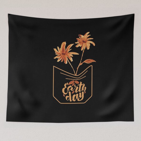 Item preview, Earth day design with Flowers in a pocket for the celebration of earth day on 22 of April designed and sold by M-Infinite.