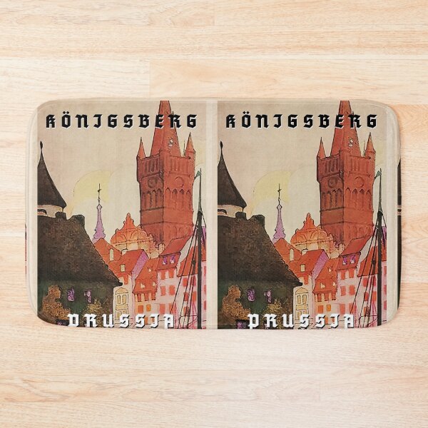 Item preview, Konigsberg/Königsberg, Prussia, Germany, 1937 - Retro vintage travel poster designed and sold by GreekTavern1979.