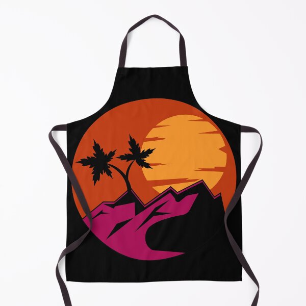 Item preview, Tropical Sun and Trees. Lesbian Pride designed and sold by Subtle Pride Shop.