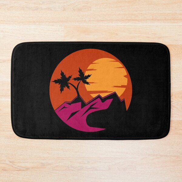 Item preview, Tropical Sun and Trees. Lesbian Pride designed and sold by Subtle Pride Shop.