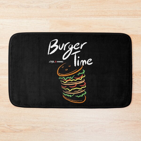 Item preview, Burger Time (Dark Background) designed and sold by DiHK.