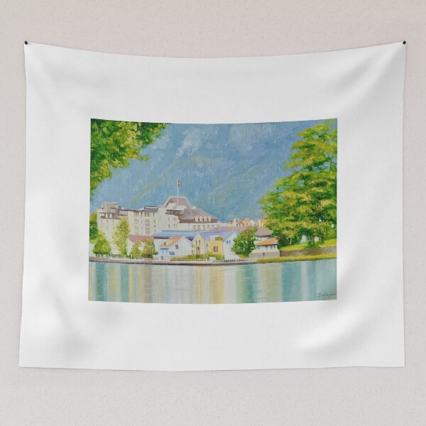 Item preview, Lindner Beau Rivage Hotel, Interlaken, Switzerland designed and sold by Dai Wynn Fine Art.
