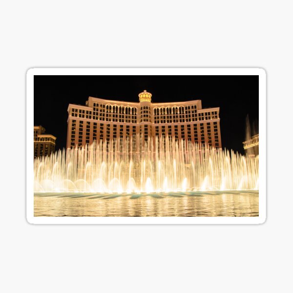 Artikel-Vorschau von Die Brunnen im Bellagio in Las Vegas, designt und verkauft von yobab.