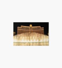 The fountains at Bellagio Art Board