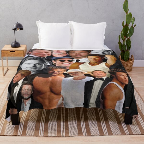 Aperçu de l'œuvre collage de photos brad pitt créée et vendue par T-shirtakStore.