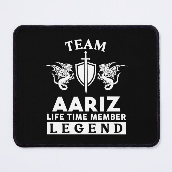 Item preview, Aariz Name T Shirt - Aariz Legend Lifetime Member Gift Item Tee designed and sold by lanawalton.
