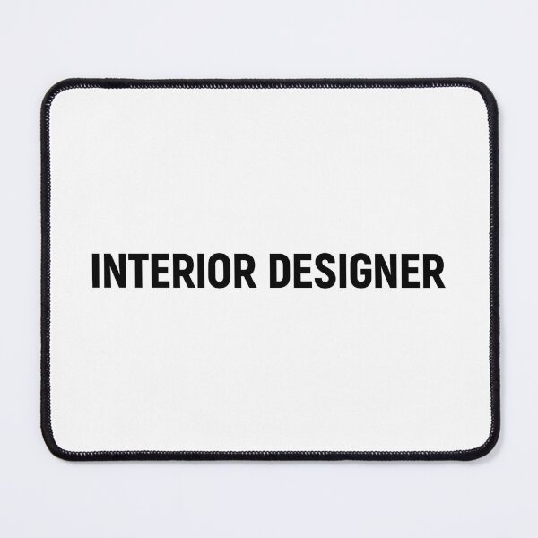 Item preview, Interior Designer (Black Text) designed and sold by STUDIO-72.