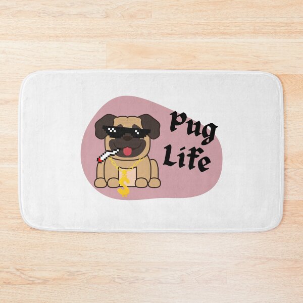 Item preview, Pug life - Animal pun designed and sold by The Agreeable Raven.