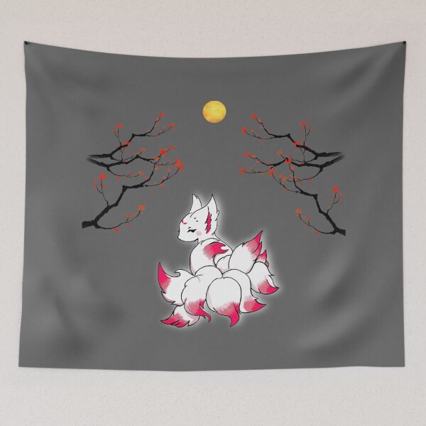 Item preview, nine tail foxes in the moonlight designed and sold by daddy-Lee.