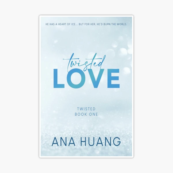Twisted Hate Book Cover Ana Huang Sticker for Sale by mamathatreads