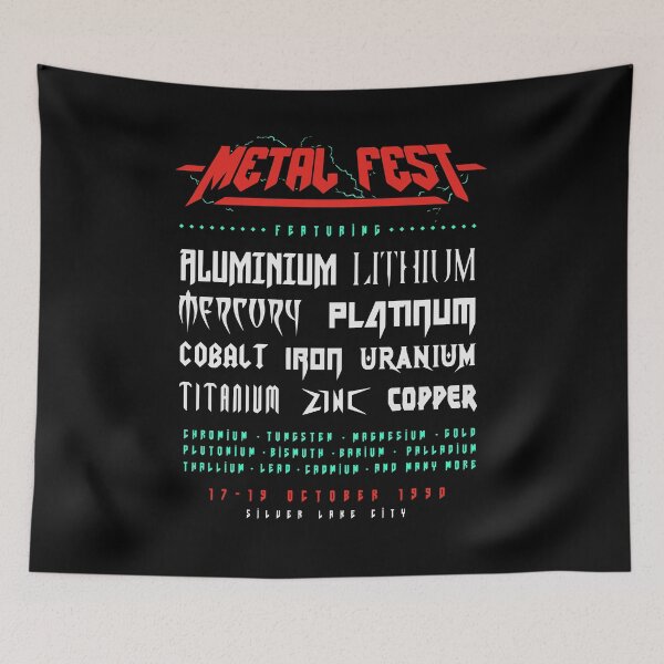 Item preview, Metal Fest designed and sold by Gamma-Ray.