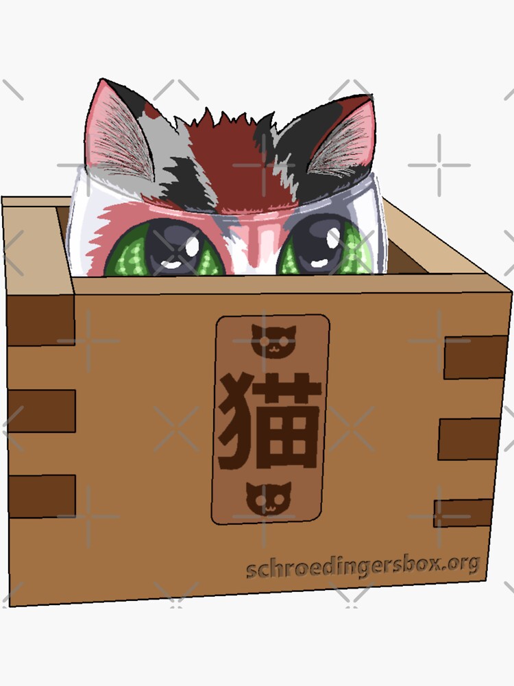 Thumbnail 3 von 3, Sticker, Sake Katze designt und verkauft von Boxcats.