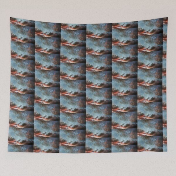 Item preview, Damask Textured Cloud Sky Photography designed and sold by Sarah Ludar-Smith.