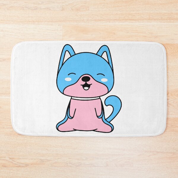 Item preview, Kawaii Trans Puppy Dog. Transgender Pride designed and sold by Subtle Pride Shop.