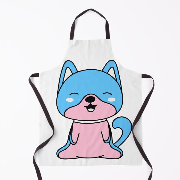 Item preview, Kawaii Trans Puppy Dog. Transgender Pride designed and sold by Subtle Pride Shop.