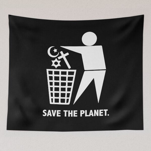 Item preview, Save The Planet Stop Religion Separation designed and sold by Urosek.