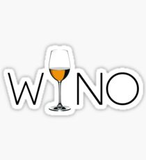 Wino Wine Lover Glass Sticker