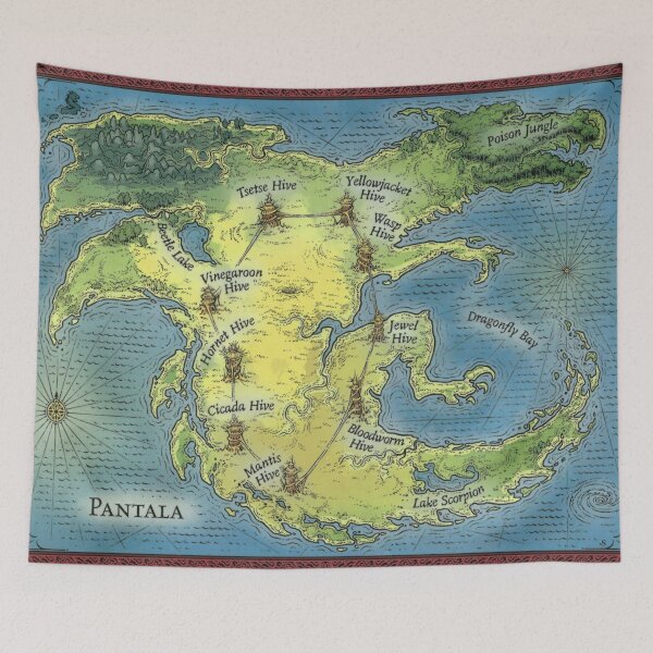Item preview, dragon map designed and sold by emelievolkan27.