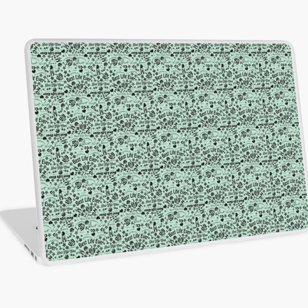 Best Life Ever Mint Laptop Skin