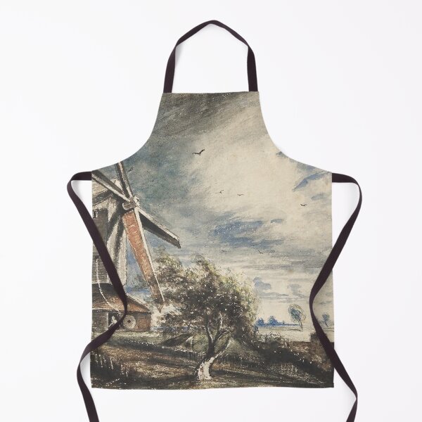 Aperçu de l'œuvre Windmill vintage painting by John Constable créée et vendue par Vintage Designs +.