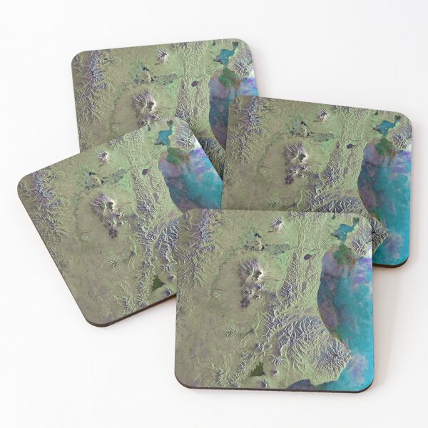 Item preview, Kamchatka Peninsula, Russia from space designed and sold by Raureif.