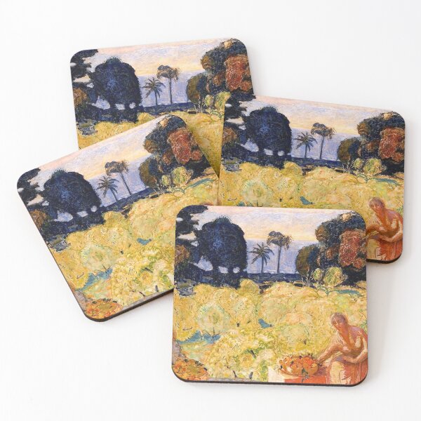 Item preview, Landscape by Pierre Bonnard - Vintage Art designed and sold by RickE.
