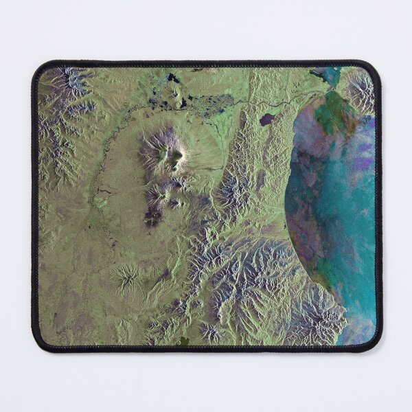 Item preview, Kamchatka Peninsula, Russia from space designed and sold by Raureif.