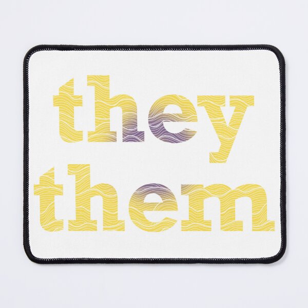 Item preview, Intersex They Them Waves designed and sold by JustGottaDraw.