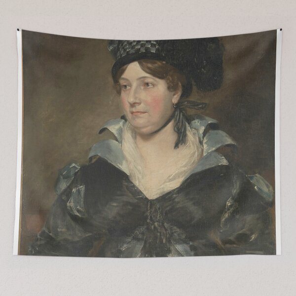 Item preview, Portrait of an upper class woman by John Constable designed and sold by Vintage Designs +.