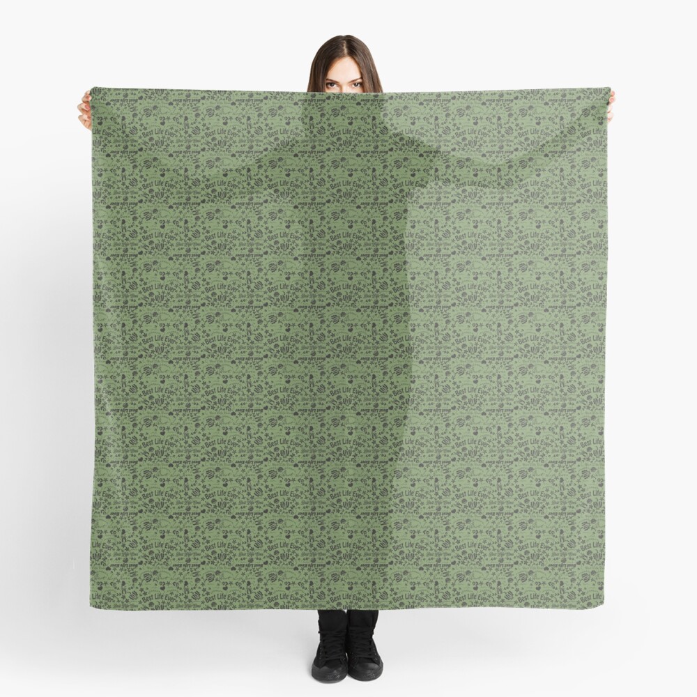 Best Life Ever Emerald Green Scarf