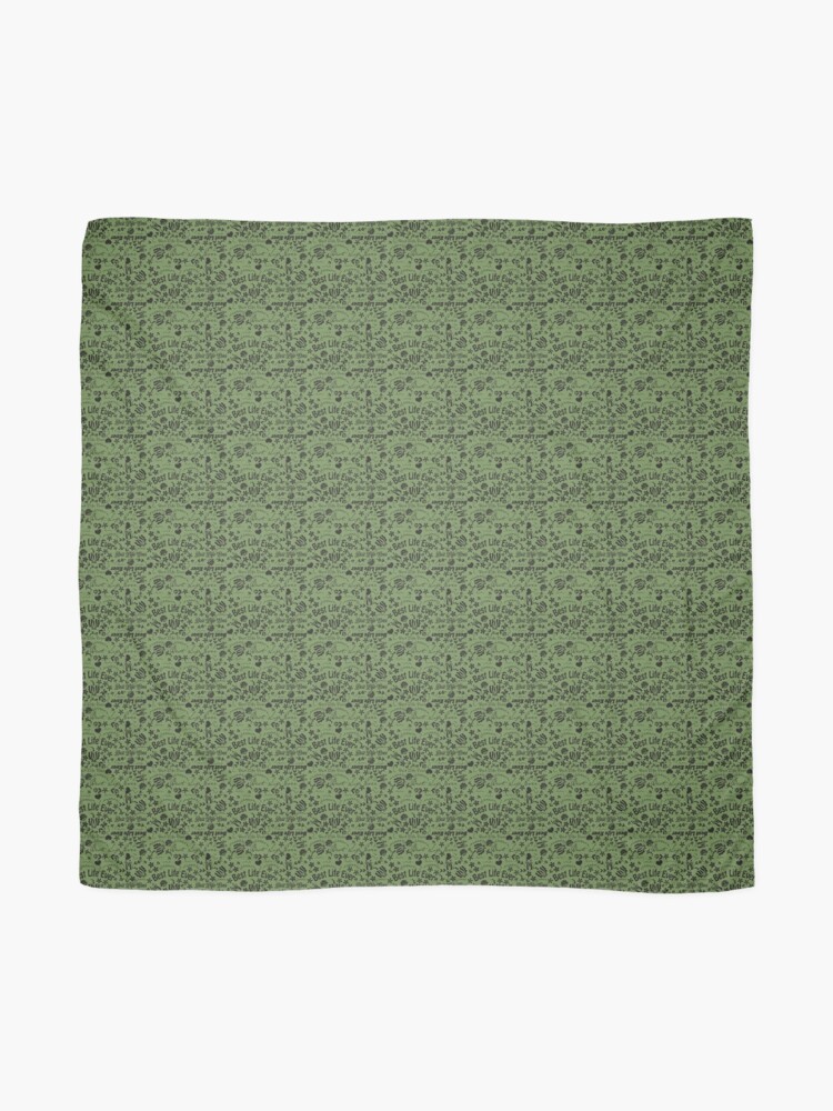 Alternate view of Best Life Ever Emerald Green Scarf