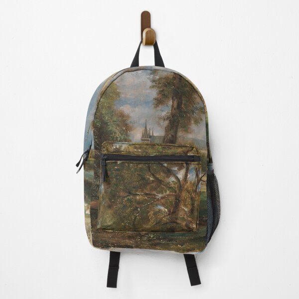 Item preview, Painting of an Abbey with cattle vintage John Constable art designed and sold by Vintage Designs +.