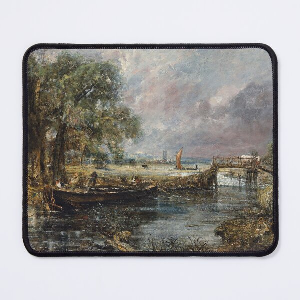 Item preview, Boats on the river by John Constable designed and sold by Vintage Designs +.