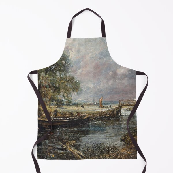 Item preview, Boats on the river by John Constable designed and sold by Vintage Designs +.