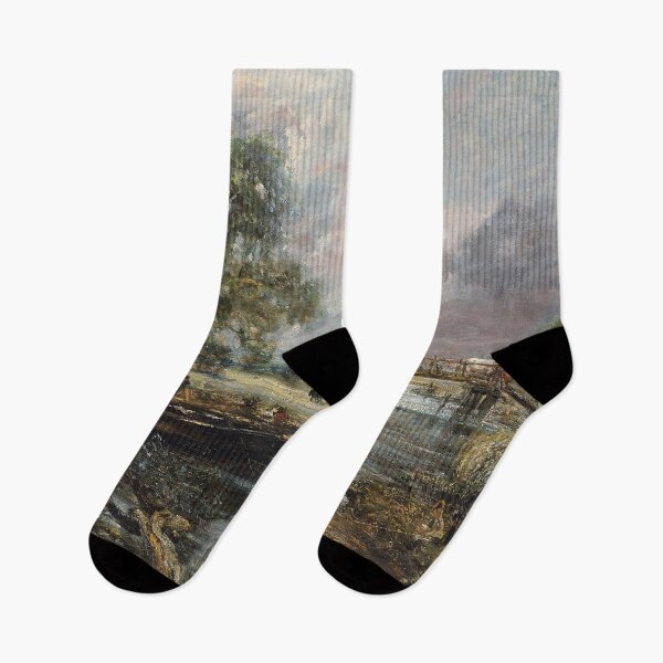 Item preview, Boats on the river by John Constable designed and sold by Vintage Designs +.