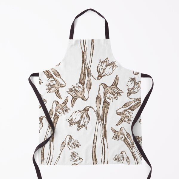 Item preview, Latte Snowdrop Print  designed and sold by London-Fields.