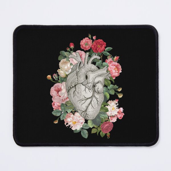 Item preview, Flowers Heart Anatomy Art designed and sold by amazingjoy.