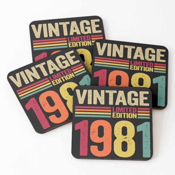 Item preview, 41 Years Old Gifts Vintage 1981 41th Birthday gift designed and sold by BahaaIB.
