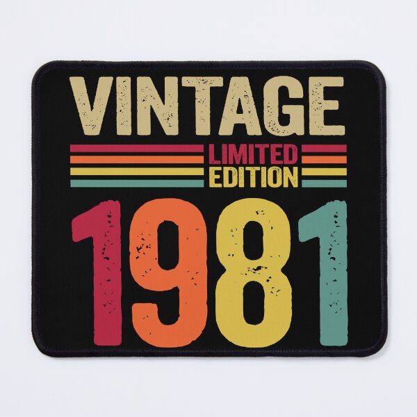 Item preview, 41 Years Old Gifts Vintage 1981 41th Birthday gift designed and sold by BahaaIB.