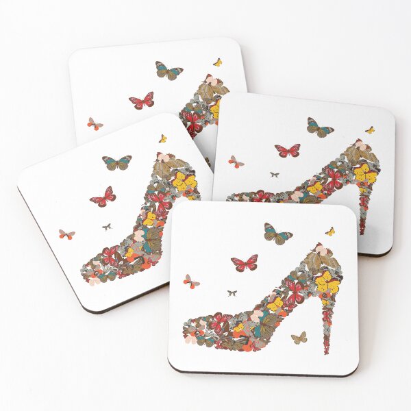 Item preview, Butterflies In The Shape Of A Shoe designed and sold by RMelissart.