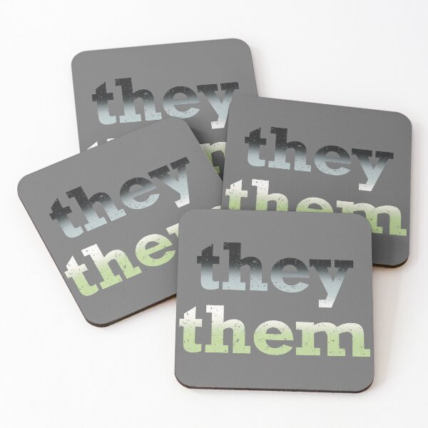 Item preview, Agender They Them Pronouns designed and sold by JustGottaDraw.