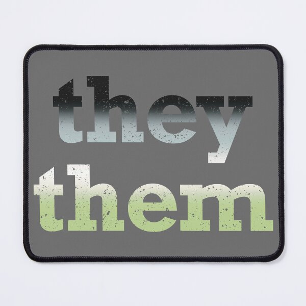 Item preview, Agender They Them Pronouns designed and sold by JustGottaDraw.