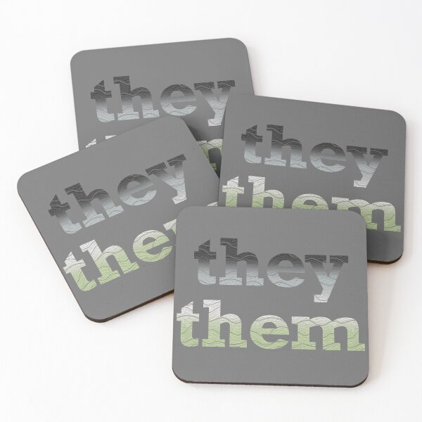 Item preview, Agender They Them Waves designed and sold by JustGottaDraw.